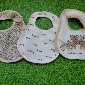 3 beautiful bibs